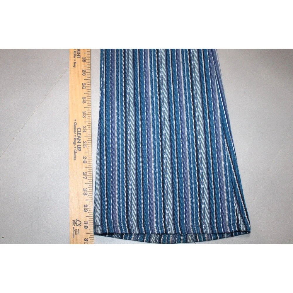 Vintage 70s 80s Levi’s Sta-Prest Striped Pants Hippie Eclectic Flare‎ Rare